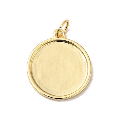 Rack Plating Brass Enamel Pendants KK-H431-28G-1