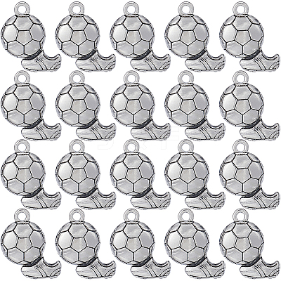 80PCS Tibetan Style Alloy Pendants TIBE-SC0009-36-1