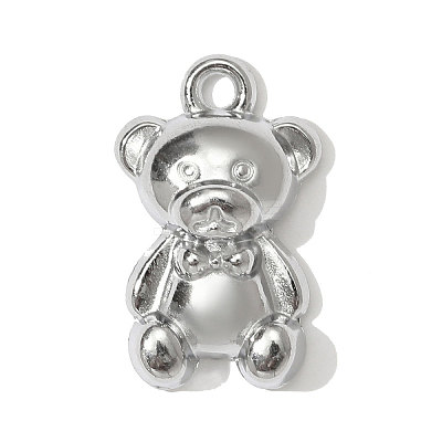 304 Stainless Steel Pendants STAS-OY001-17P-1