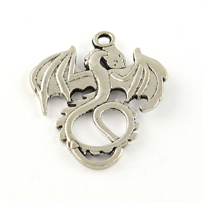 Tibetan Style Alloy Pendants TIBE-Q050-64AS-LF-1