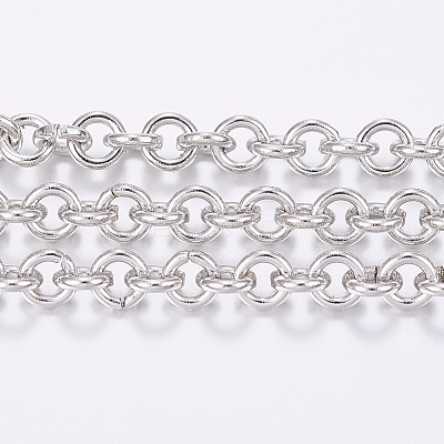 Tarnish Resistant 304 Stainless Steel Rolo Chains CHS-H013-07-A-1