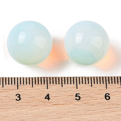 Opalite No Hole Sphere Beads G-K353-04D-19-1