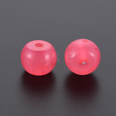 Imitation Jelly Acrylic Beads MACR-S373-14-EA09-1
