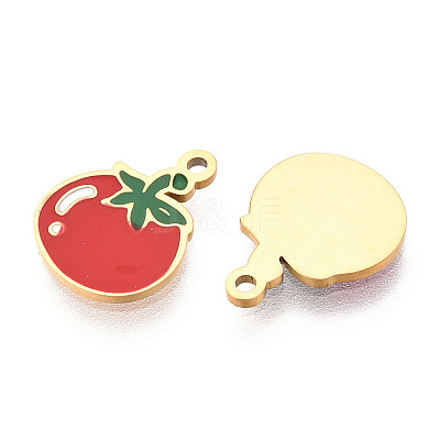 304 Stainless Steel Charms STAS-N112-08G-1