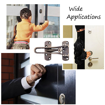 Zinc Alloy Swing Bar Door Lock SW-TAC0002-01B-1