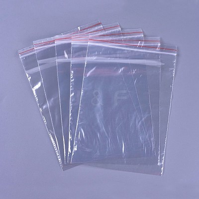 Plastic Resealable Packaging Bags OPP-Q001-15x22cm-1