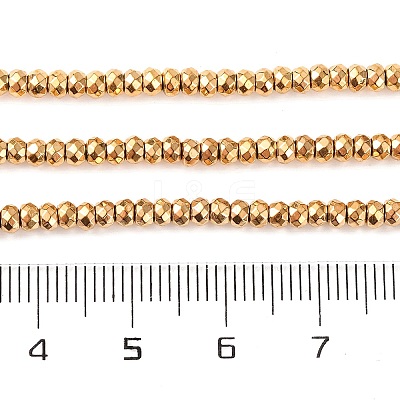 Electroplated Synthetic Non-magnetic Hematite Beads Strands G-H027-E01-02-1