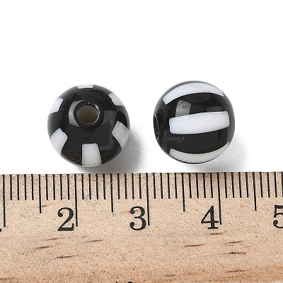 Opaque Acrylic Beads OACR-D314-07C-1