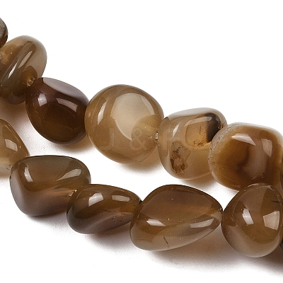 Natural Agate Beads Strands G-L630-F01-01D-1