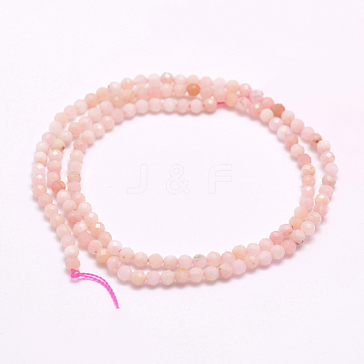 Natural Pink Opal Beads Strands G-F509-05-2mm-1