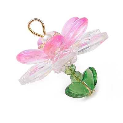 Glass & Acrylic Pendantns PALLOY-MZ01163-03-1