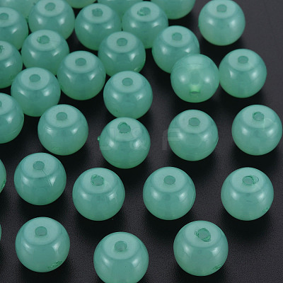 Imitation Jelly Acrylic Beads MACR-S373-14-EA02-1