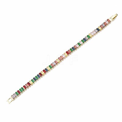 Cubic Zirconia Classic Tennis Bracelet ZIRC-S067-073I-NF-1