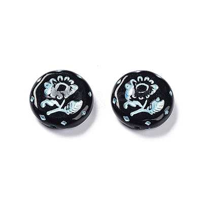 Opaque Acrylic Beads OACR-G016-27E-1
