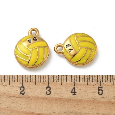 Ion Plating(IP) 304 Stainless Steel Pendants STAS-R008-09G-03-1