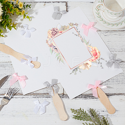 DIY Hand Held Parlor Fans Making Kit DIY-OC0010-80-1