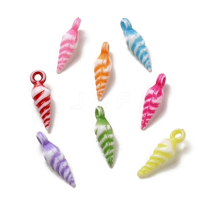 Opaque Acrylic Pendants OACR-E039-18-1