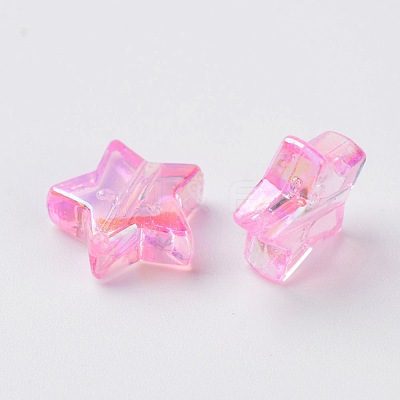 Eco-Friendly Transparent Acrylic Beads LS-X-PL556-6-1