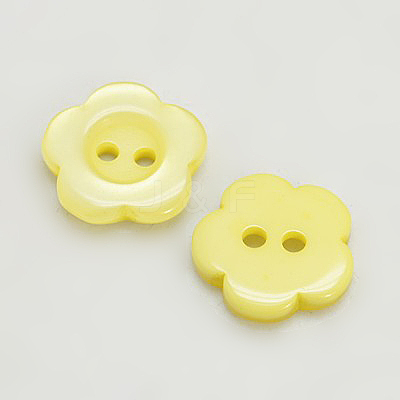 Resin Buttons RESI-D031-12mm-07-1