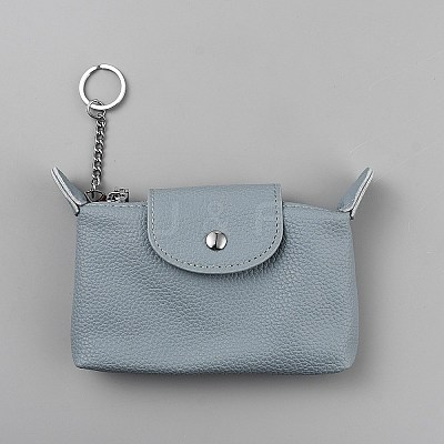 Leather Coin Purse Keychains KEYC-WH20010-10C-1
