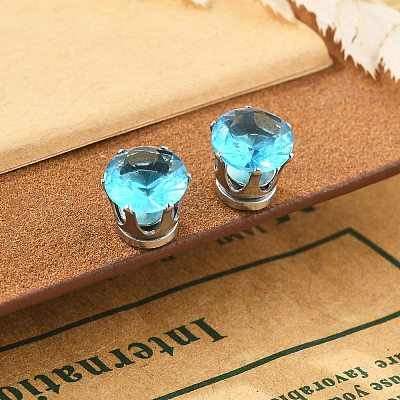 Cubic Zirconia Clip-on Earrings EJEW-L100-01P-01-1