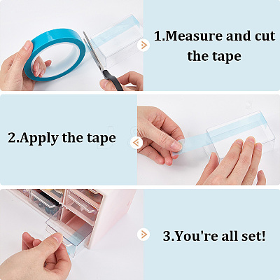 2 Rolls PET Adhesive Tape FIND-CP0003-10-1