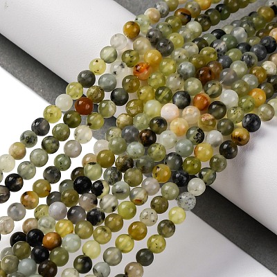 Natural New Jade Beads Strands LS-G-F591-16-5MM-1