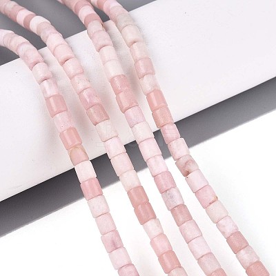 Natural Pink Opal Beads Strands G-T141-85B-02-1
