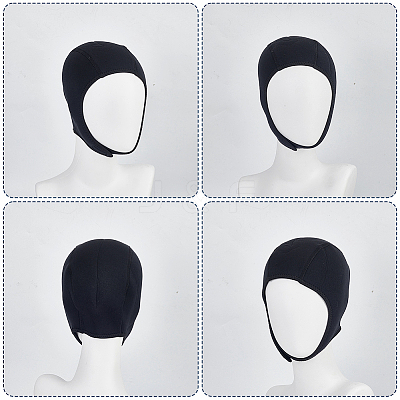 Chloroprene Rubber with Nylon Head Covering AJEW-WH0609-823-1