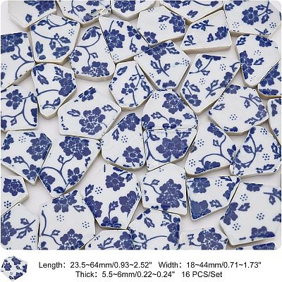Porcelain Mosaic Tlies PORC-FH0001-01-1