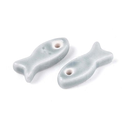 Handmade Porcelain Ceramic Beads PORC-T134-01F-1