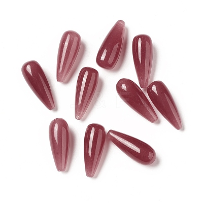 Natural Malaysia Jade Pointed Beads G-G994-K01-1