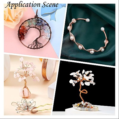 Copper Jewelry Wire CWIR-CW0.3mm-14-1