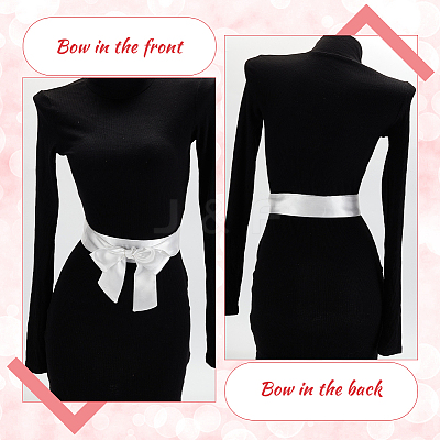 Detachable Velvet Bowknot AJEW-GA0007-66-1
