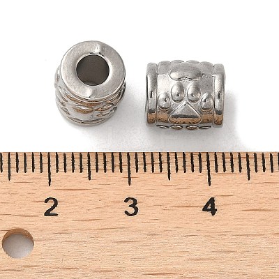 Tarnish Resistant 304 Stainless Steel Beads STAS-I203-42P-1