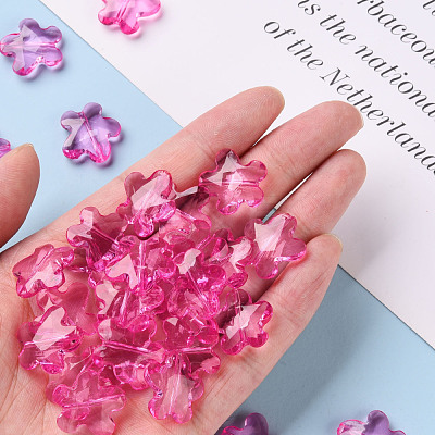 Transparent Acrylic Beads TACR-S154-32B-82-1