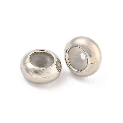 Brass Beads KK-K382-14B-P-1