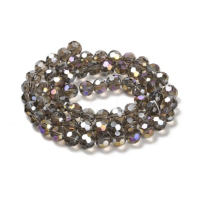 Transparent Glass Beads LS-EGLA-A035-T8mm-B16-1