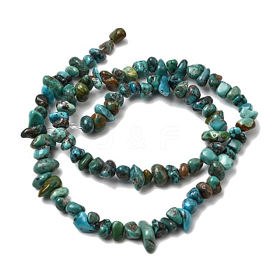 Natural HuBei Turquoise Bead Strands G-H345-A01-07-1