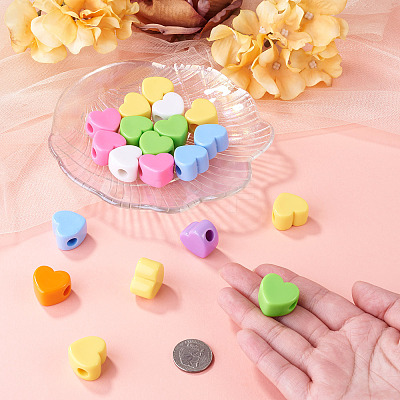Acrylic European Beads MACR-TAC0001-28A-1