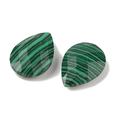 Synthetic Malachite Cabochons G-C146-05C-1