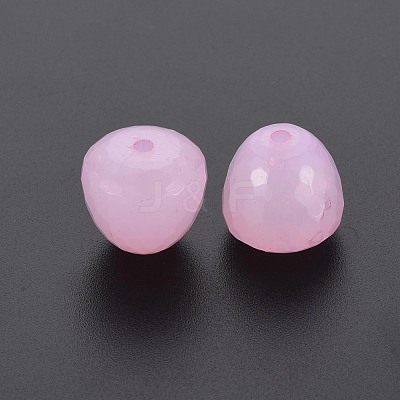 Transparent Acrylic Beads MACR-S373-10E-10-1