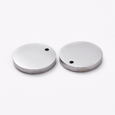 Non-Tarnish 304 Stainless Steel Stamping Blank Tag Charms STAS-G215-11P-1