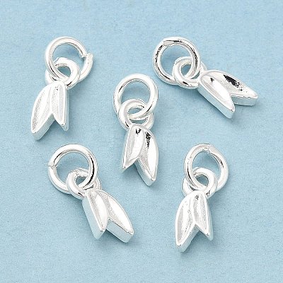 Eco-Friendly Rack Plating Brass Charms KK-A186-07S-1