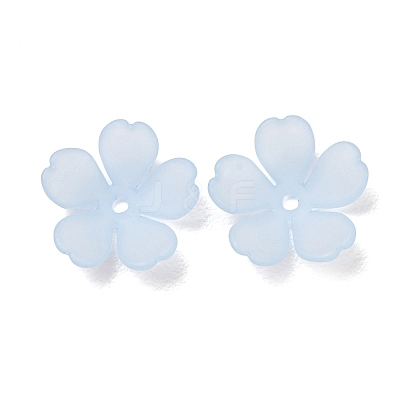 Frosted Acrylic Bead Caps AC-CBA1E6C-08C-1