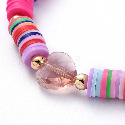 Stretch Charm Bracelets X-BJEW-JB05085-03-1