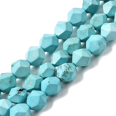 Natural Magnesite Beads Strands G-P598-B01-02-1