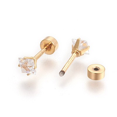 304 Stainless Steel Earlobe Plugs STAS-I113-30G-1
