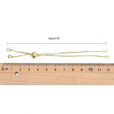 Rack Plating Brass Chain Bracelet Making LS-KK-A142-017G-1