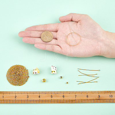 DIY Pendant Decoration Making Kits DIY-SC0013-68-1